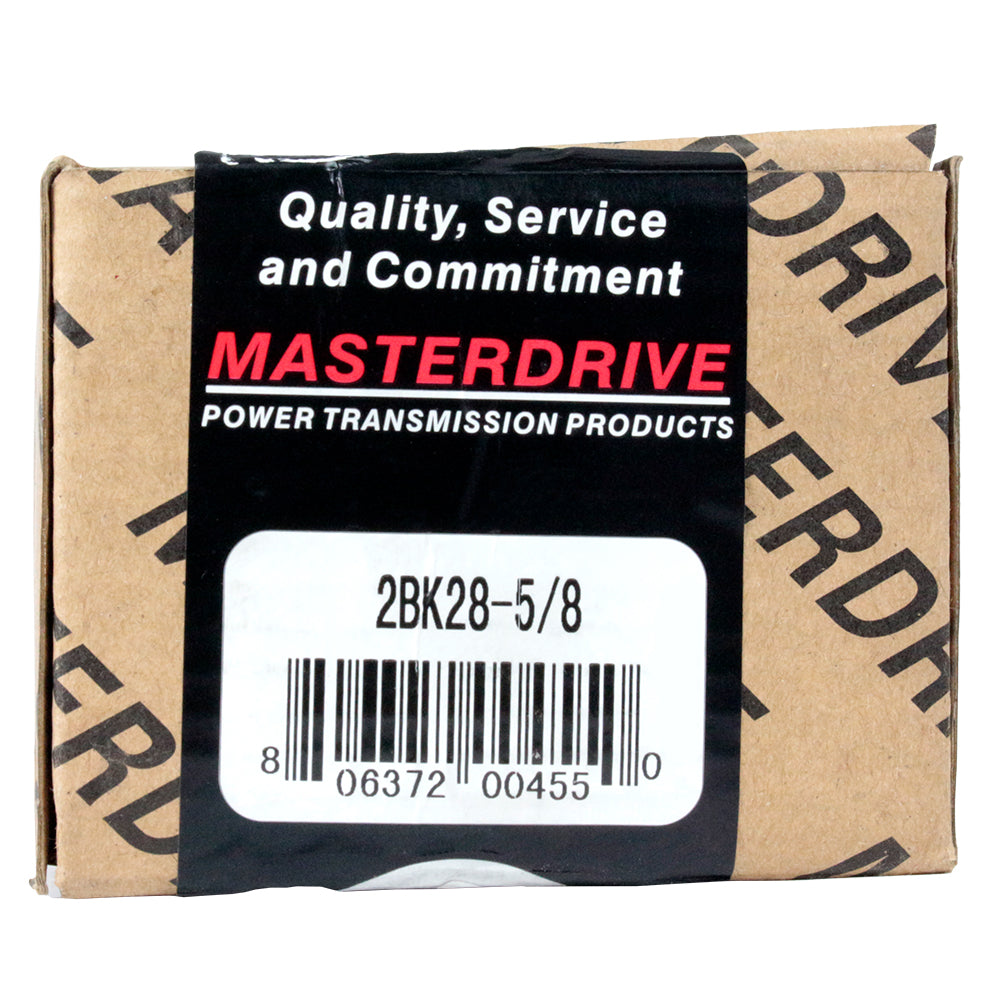 Cast Iron 3" Single Dual Groove V Style Belt B Section 5L Pulley For 5/8" Shaft 2BK28-5/8(2bk28 5 8)