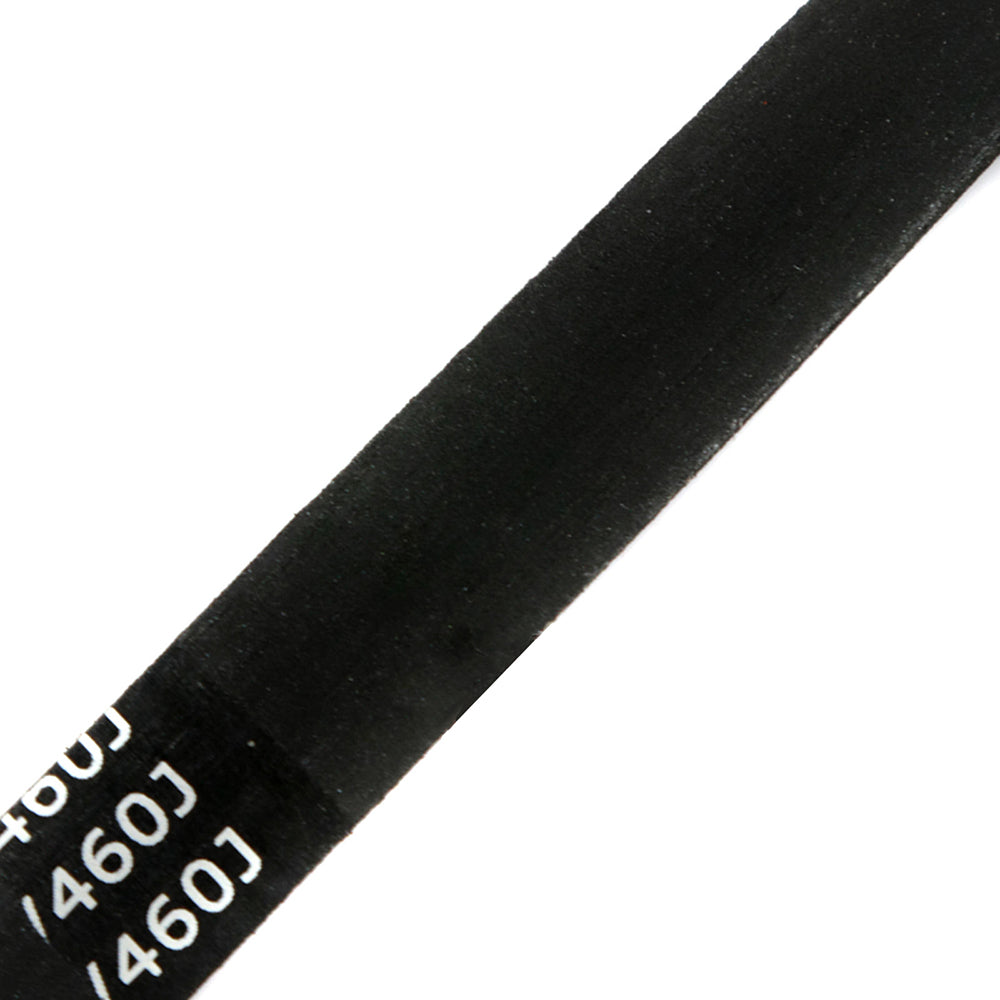 6 Ribbed Poly V Belt 46" Inch Micro Rib Groove Flat Belt Metric 460J6 460 J 6(46 Air Compressor Flat Micro Poly 6 Rib V Belt Replacement 9 16 Wide)