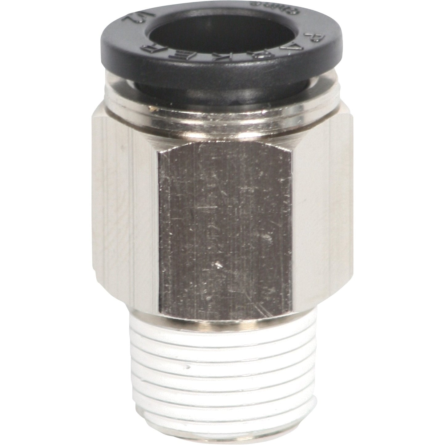 RAPIDAIR 3/8" Male NPT Straight Push Lock Fitting 50100(Rapidair 3 8 Male Npt Straight Push Lock Fitting 50100)