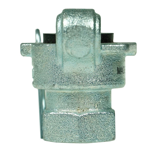 1/2" Female National Pipe Thread Iron Ductile Female End Coupling Piece 66010(1 2 Ductile Iron Female End)