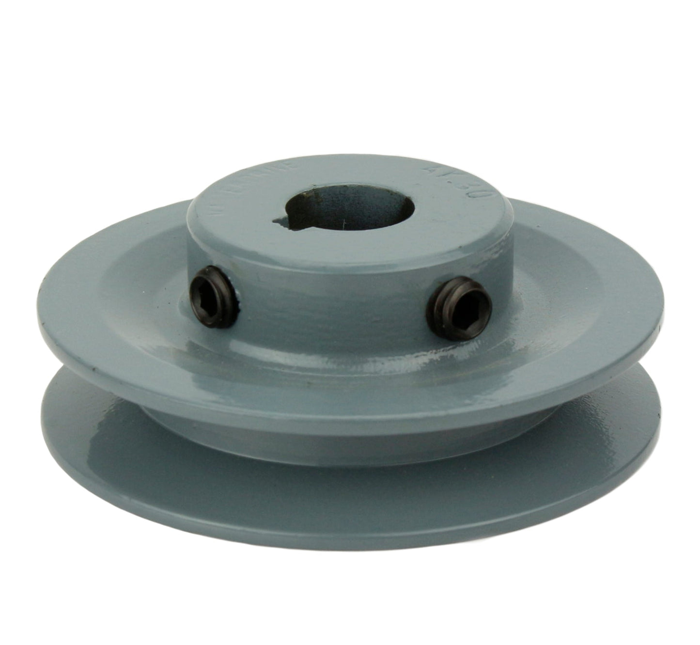 Masterdrive AK30-3/4 Cast Iron 3" Single Groove Pulley V Style Section A Belt 4L Fits 3/4" Shaft(3 Cast Iron Single Groove Pulley A Belt 4l Style 3 4 Shaft)