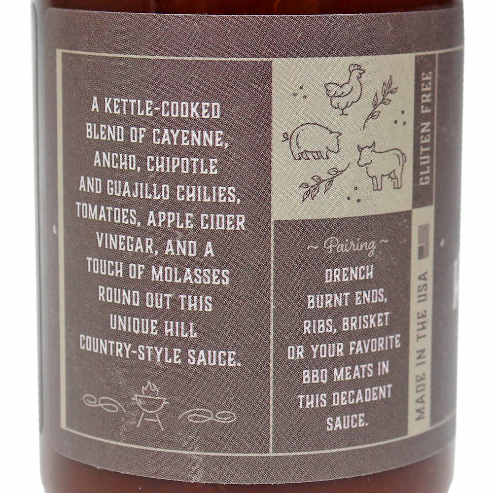 American Stockyard Texas Hill Country BBQ Sauce Rich & Peppery Gluten Free 14 Oz(American Stockyard Texas Hill Country Bbq Sauce Rich Peppery Gluten Free Vegan 14 Oz)