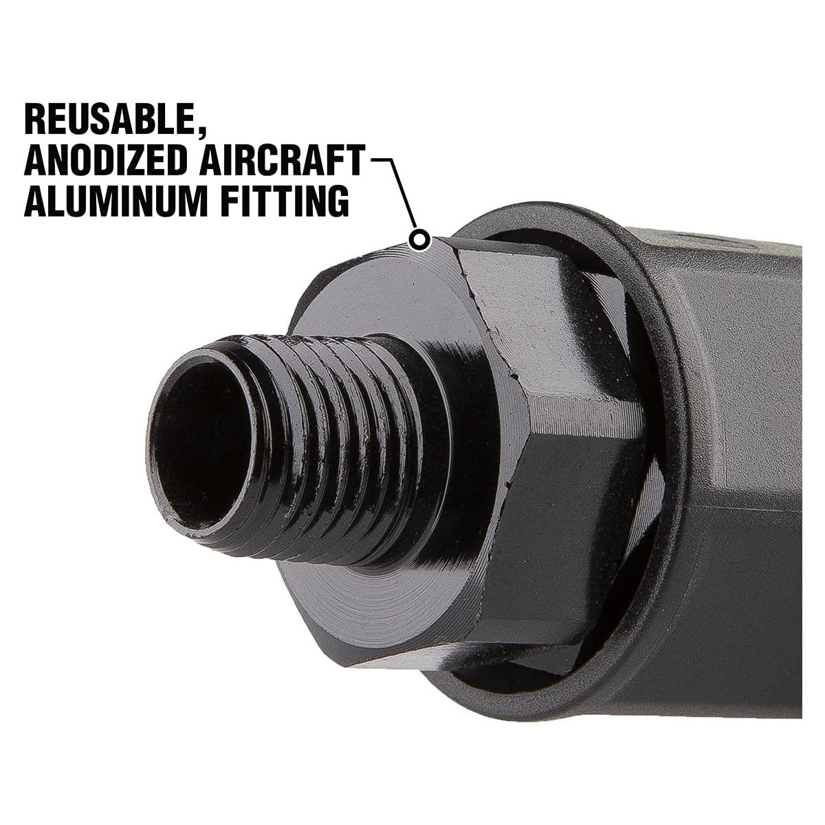 Legacy Flexzilla 1/4" Ball Swivel Air Hose Field Repairable Hose Replacement End(Flexzilla 1 4 Ball Swivel Air Hose Field Repairable Hose Replacement End)