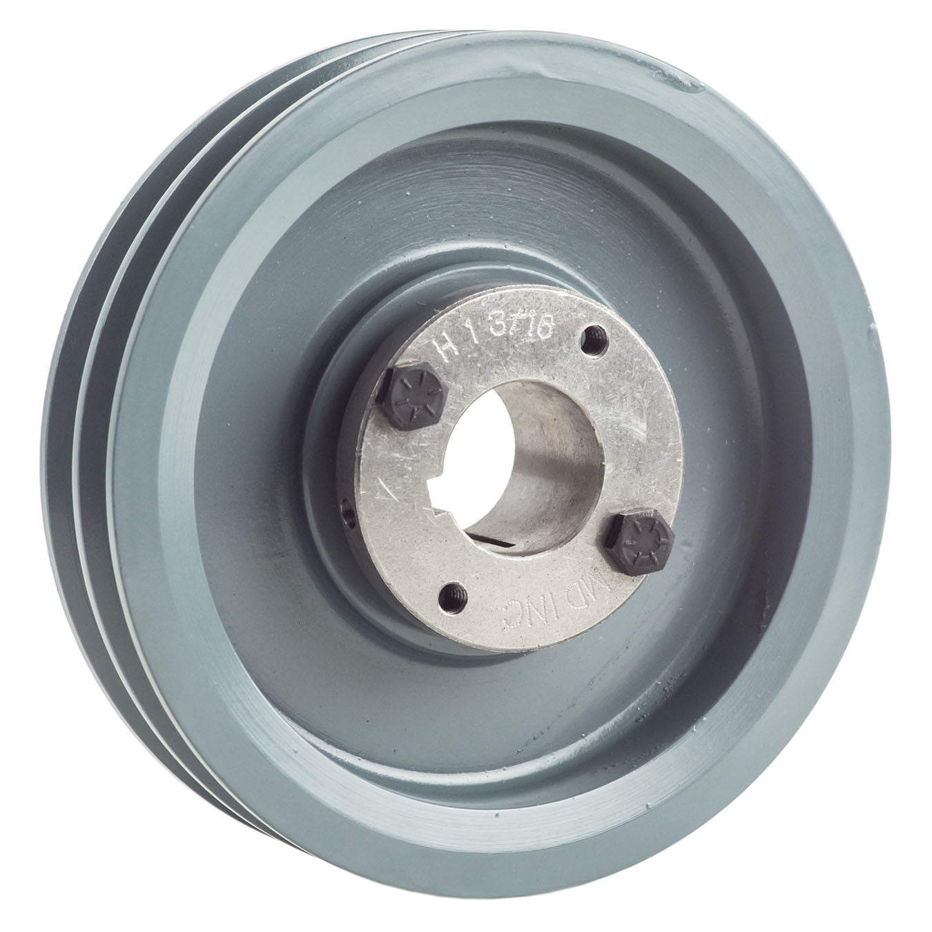 2AK61H Cast Iron 6" Dual Groove Pulley For Belt A Section 4L With 1-3/16" Sheave Bushing(Cast Iron 6 Dual Groove Belt A Section 4l Pulley W 1 3 16 Sheave Bushing)