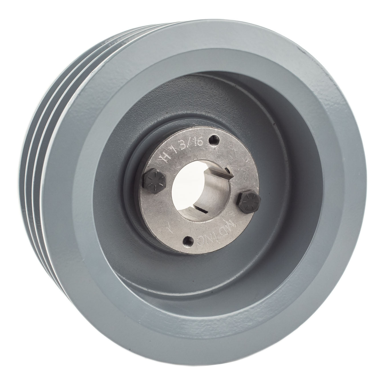 Masterdrive Cast Iron 5.5" Triple Groove Pulley For Belt B Section 5L With 1-3/16" Sheave Bushing 3BK57H(Cast Iron 5 5 Triple Groove 3 Belt B Section 5l With 1 3 16 Sheave Bushing)