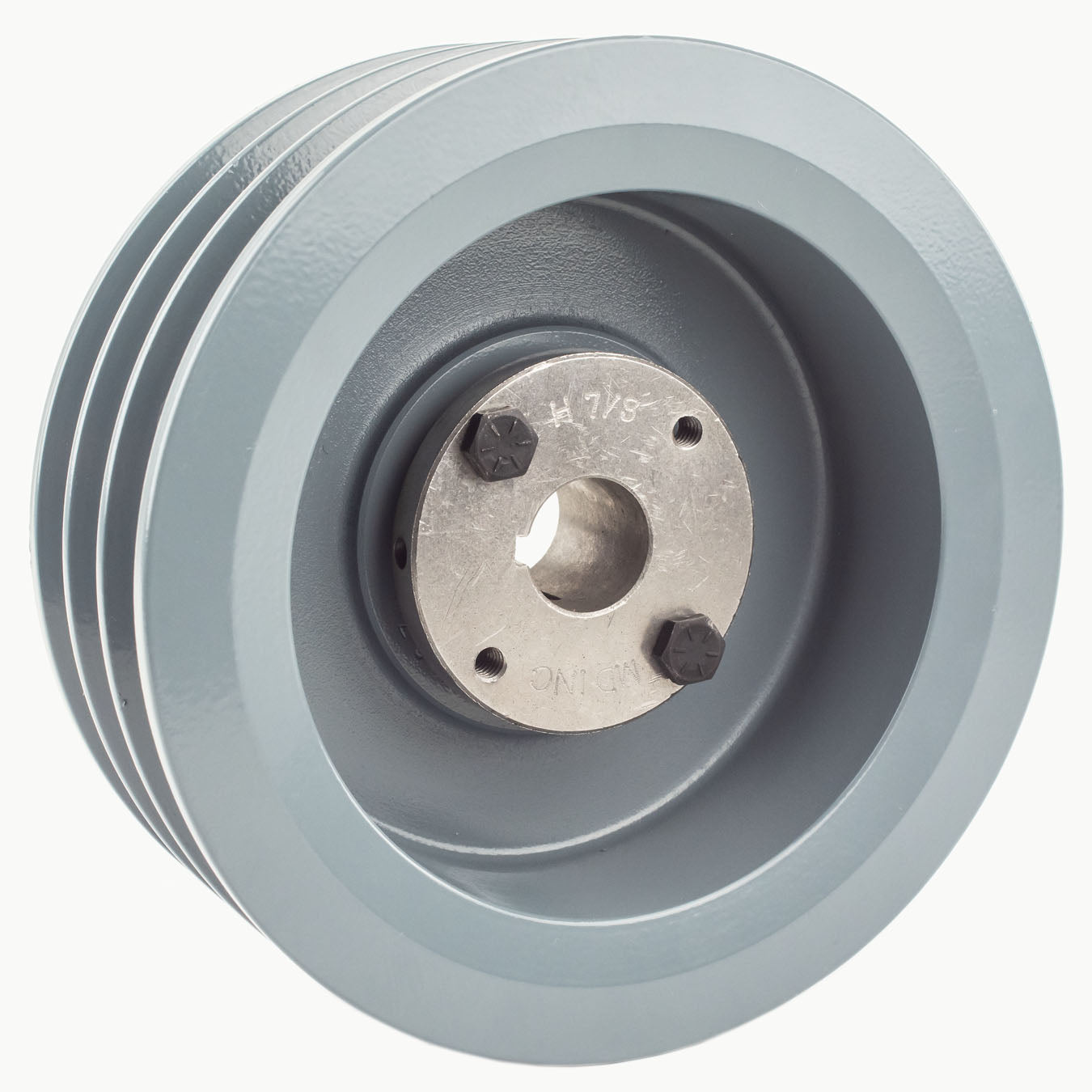 Masterdrive Cast Iron 5.5" Triple Groove Pulley Belt B Section 5L With 7/8" Sheave Bushing 3BK57H(Cast Iron 5 5 Triple Groove 3 Belt B Section 5l With 7 8 Sheave Bushing)