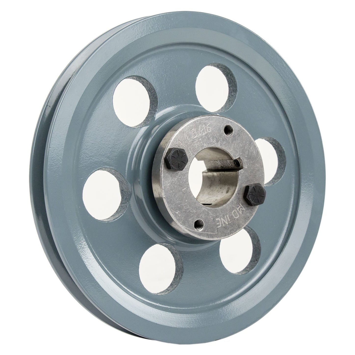 Masterdrive Cast Iron 6" Single Groove Pulley Belt A Section 4L With 1-3/16" Sheave Bushing AK61H(Cast Iron 6 Single Groove Belt A Section 4l Pulley With 1 3 16 Sheave Bushing)