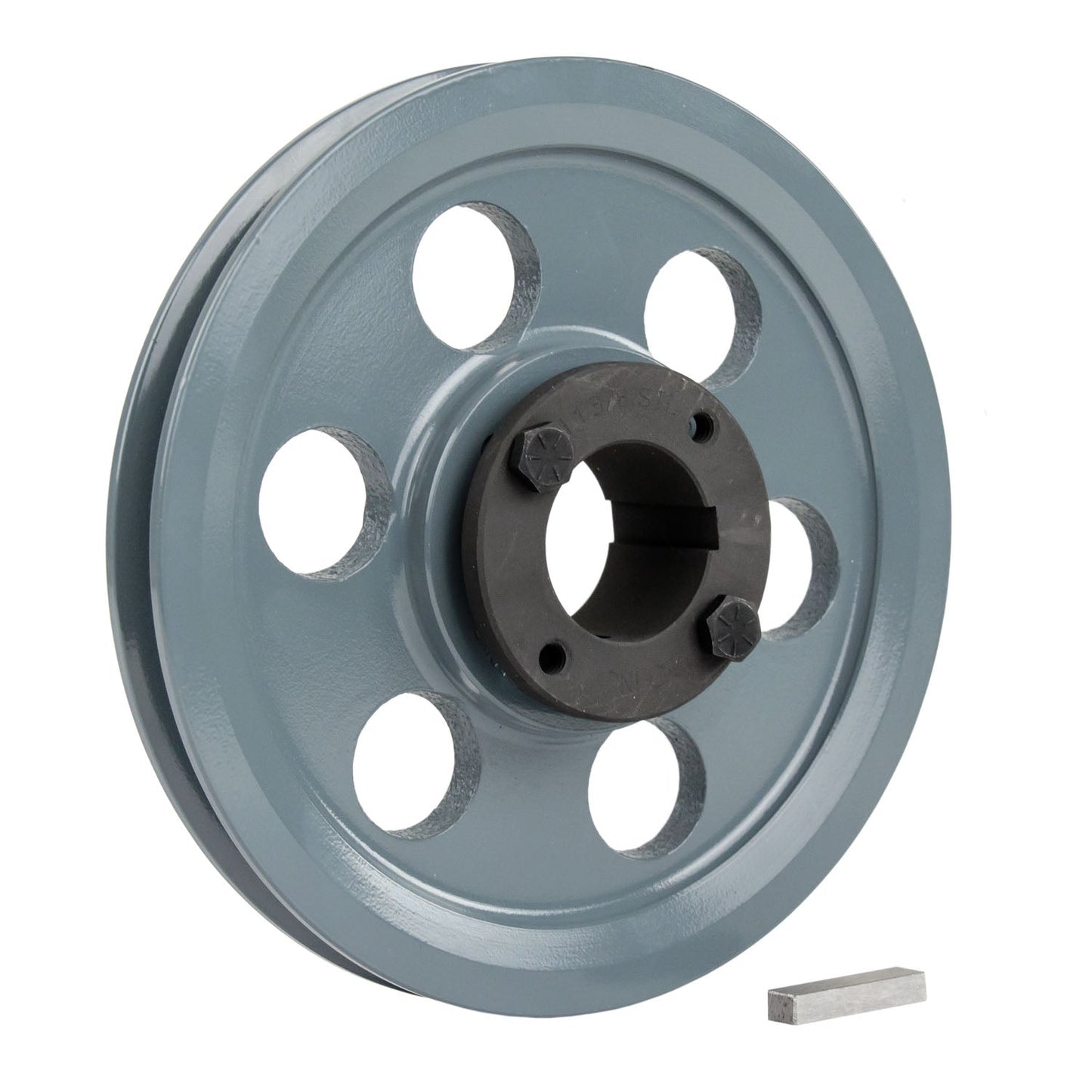 Masterdrive Cast Iron 6" Single Groove Pulley Belt A Section 4L With 1-3/8" Sheave Bushing AK61H(Cast Iron 6 Single Groove Belt A Section 4l Pulley With 1 3 8 Sheave Bushing)