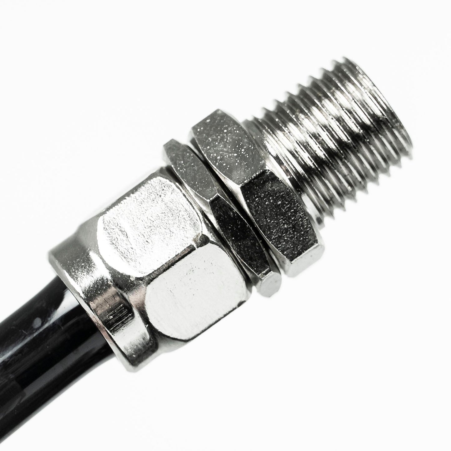Premium 1/4" X 15' Air Compressor Coil Hose Polyurethane Coiled Swivel End Black(Premium 1 4 X 15 Air Compressor Coil Hose Polyurethane Coiled Swivel End Black)