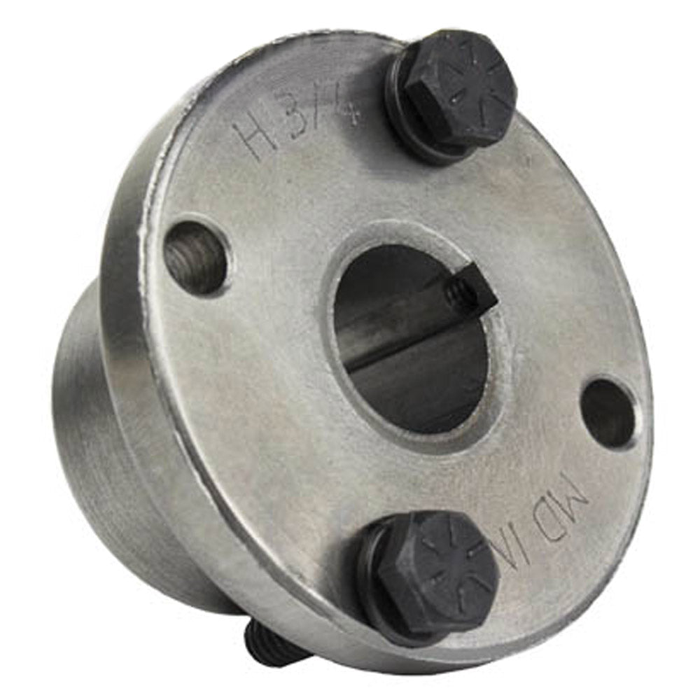 Masterdrive Cast Iron 4.5" Single Groove Pulley Belt A Section 4L With 3/4" Sheave Bushing AK46H(Cast Iron 4 5 Single Groove Belt A Section 4l Pulley W 3 4 Sheave Bushing)