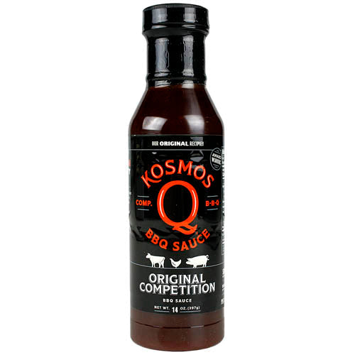 Kosmos Competition BBQ Sauce Sweet And Smoky Rich Bold Flavors 14 Oz. Bottle(Kosmos Competition Bbq Sauce Sweet And Smoky Rich Bold Flavors 14 Oz Bottle)