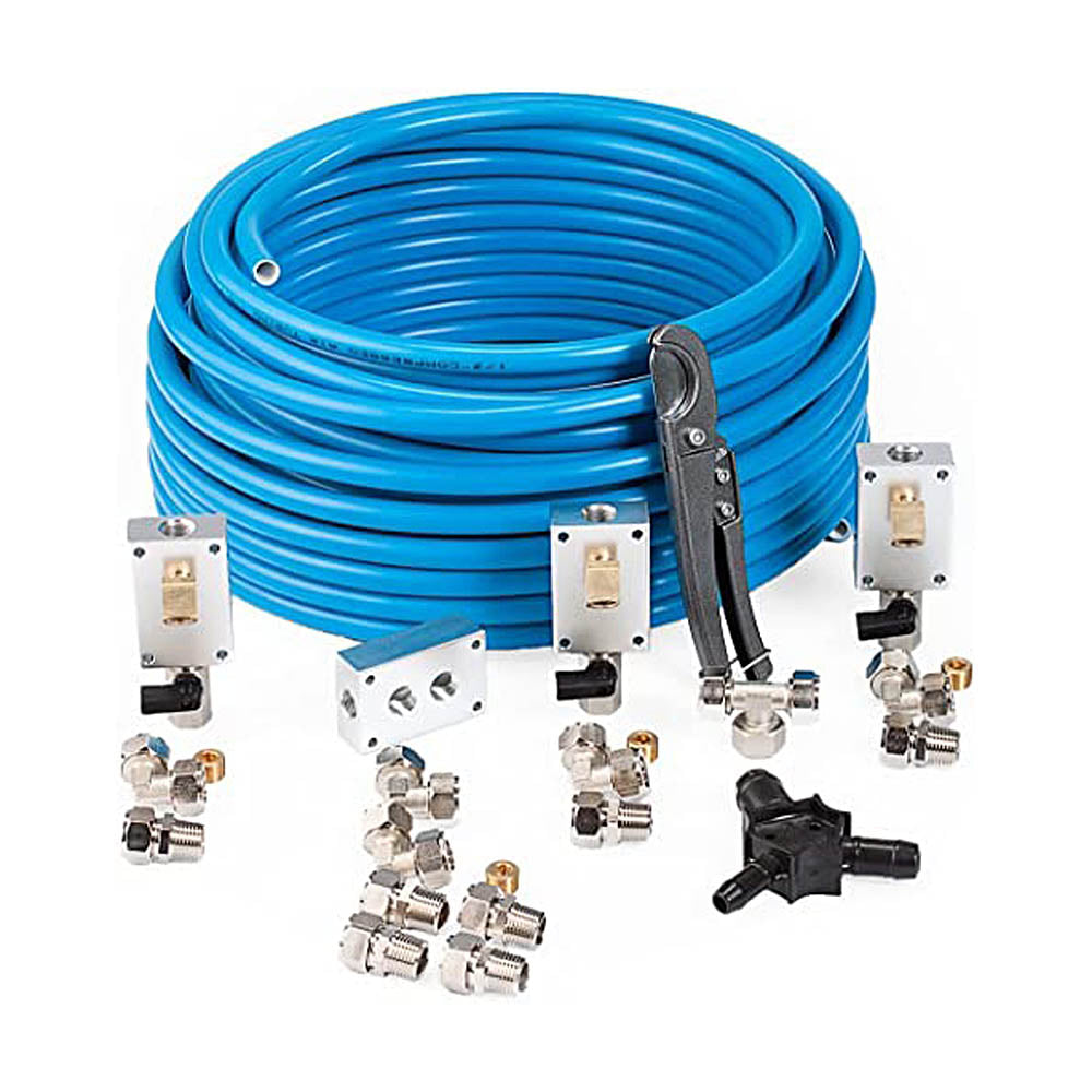 M3800 RapidAir MaxLine 1/2" Compressed Air Tubing Commercial / Shop Piping Kit(M3800 Rapidair Maxline 1 2 Compressed Air Tubing Commercial Shop Piping Kit)