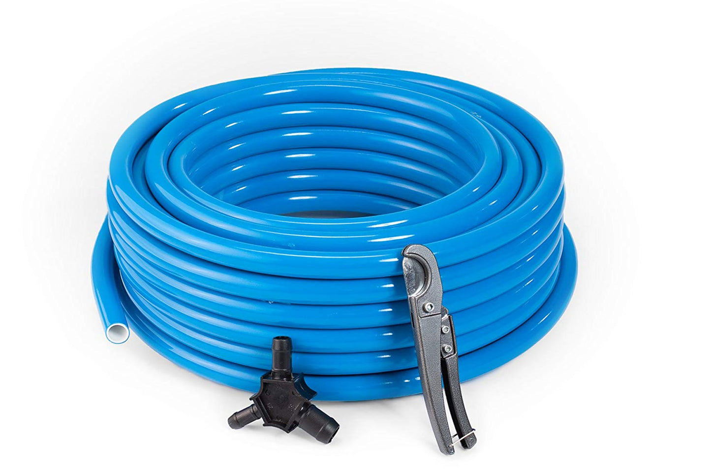 M6026 RapidAir MaxLine 1/2" Compressed Air Tubing 100 Ft. Roll With Cutter(M6026 Rapidair Maxline 1 2 Compressed Air Tubing 100 Ft Roll With Cutter)