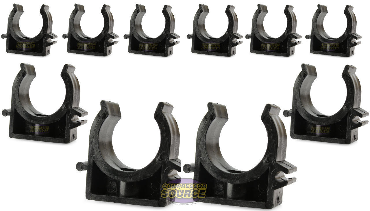 M8064 RapidAir MaxLINE 1/2" Compressed Air Tubing Clips 10 Pack Hose Clamps(M8064 Rapidair Maxline 1 2 Compressed Air Tubing Clips 10 Pack Hose Clamps)