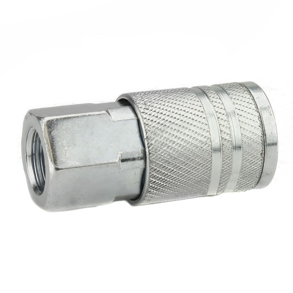 Industrial Interchange 1/4" Female NPT Steel Coupler(Industrial Interchange 1 4 Female Npt Steel Coupler)