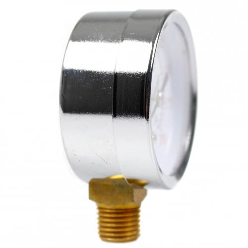 Air Compressor Pressure / Hydraulic Gauge 2" Face Side Mount 1/4" NPT 0-200 PSI(Air Compressor Pressure Hydraulic Gauge 2 Face Side Mount 1 4 Npt 0 200 Psi)