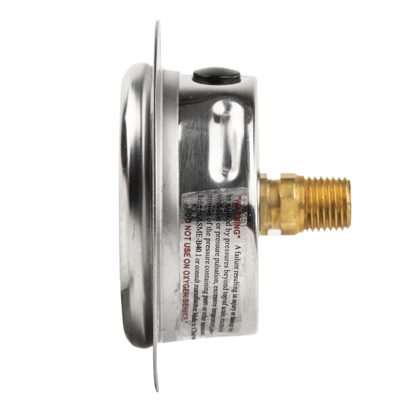 2.5" Liquid Filled Pressure Gauge 0-100 PSI 1/4" NPT CBM Panel Flush Mount 204L-254E(2 5 Liquid Filled Pressure Gauge 0 100 Psi 1 4 Npt Cbm Panel Flush Mount 204l 254e)