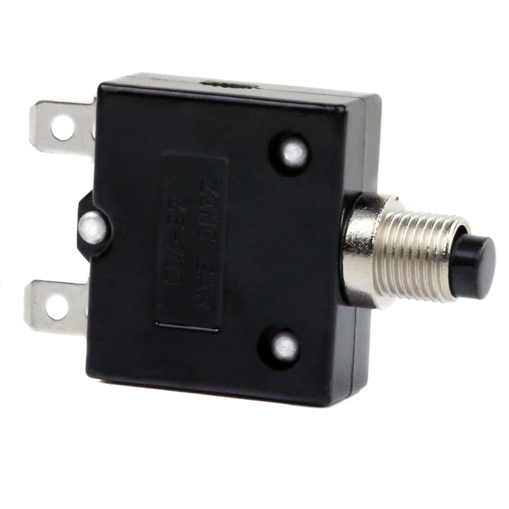 Puma 20 Amp Circuit Breaker Push Button 12 / 24 / 50 Volts DC 110 220 AC Switch(Puma 20 Amp Circuit Breaker Push Button 12 24 50 Volts Dc 110 220 Ac New Switch)