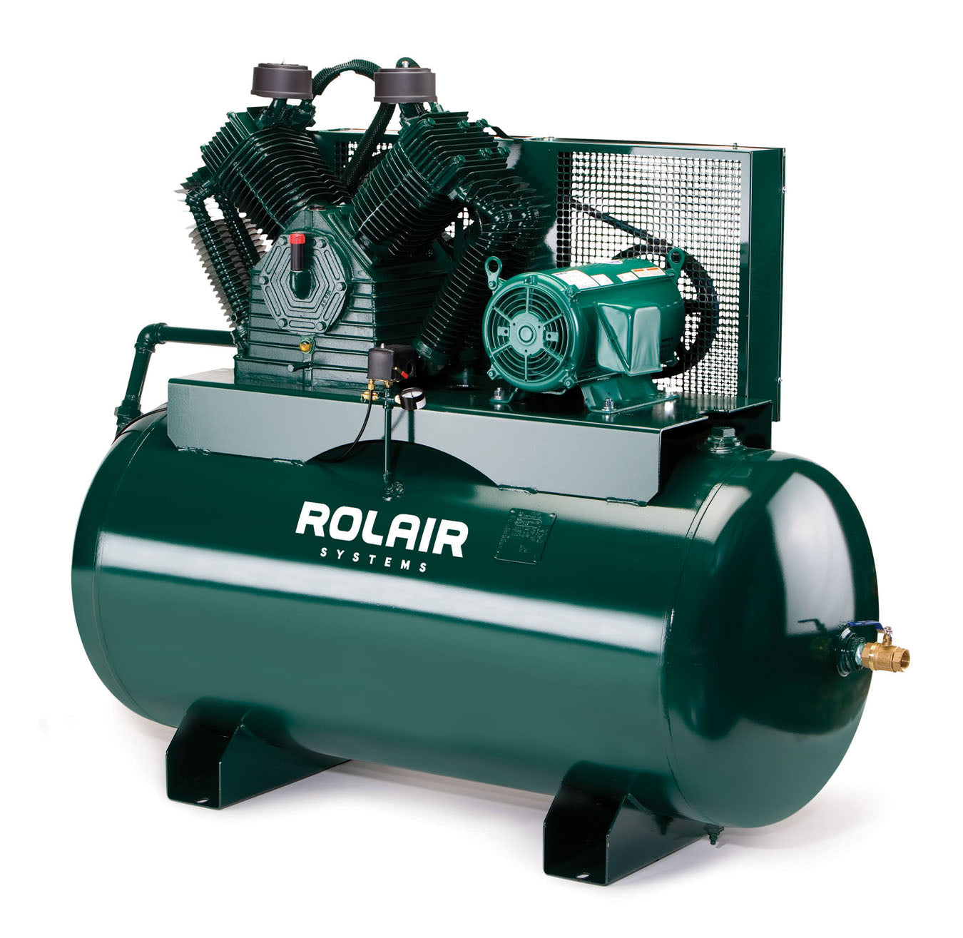 Rolair H3360K18 60 Gallon Stationary Air Compressor 3 Hp 11.9 Cfm Three Phase(Rolair H3360k18 60 Gallon Stationary Air Compressor 3 Hp 11 9 Cfm Three Phase)