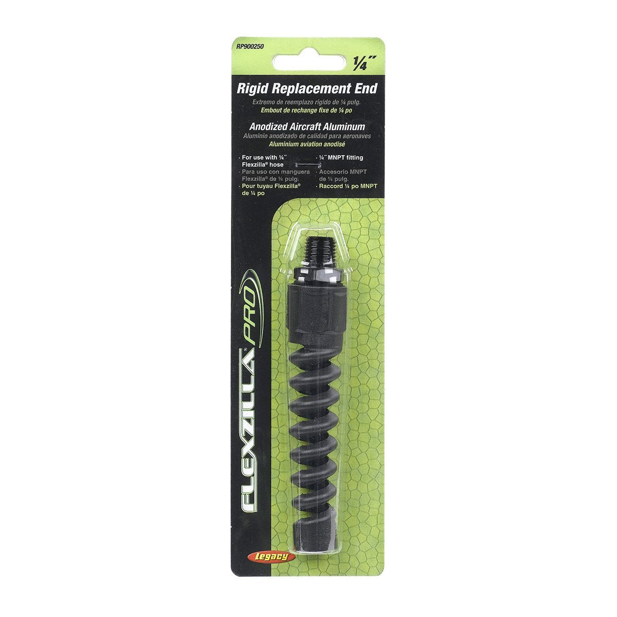 Flexzilla 1/4" Air Hose Field Repairable Hose End Legacy RP900250 Aluminum(Flexzilla 1 4 Air Hose Field Repairable Hose End Legacy Rp900250 Aluminum)