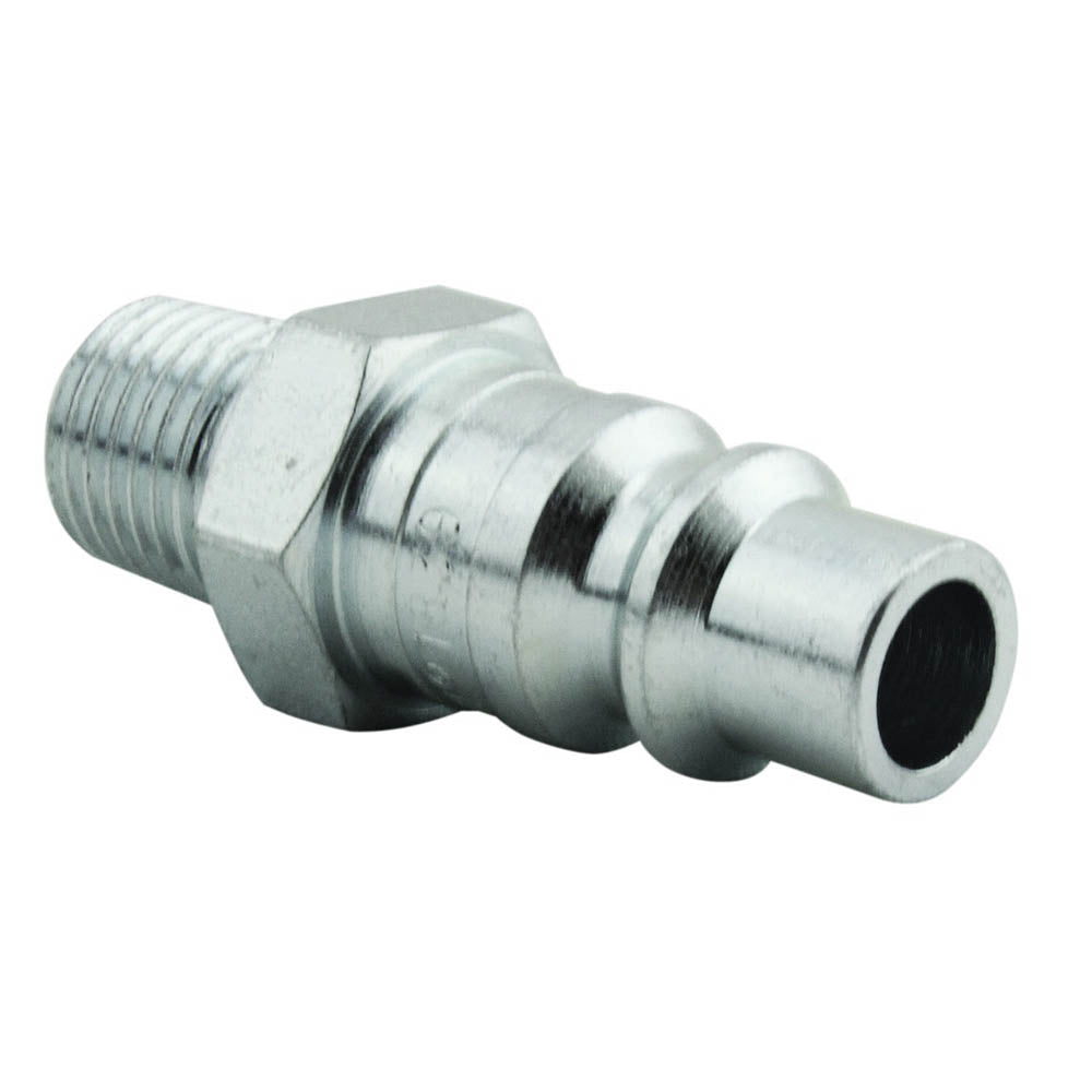 Milton H Style Plugs 1/4" Male NPT SteelQuick Release Plugs S-1839 2 Pack(Milton 1 4 Male Plug 2 Pack)