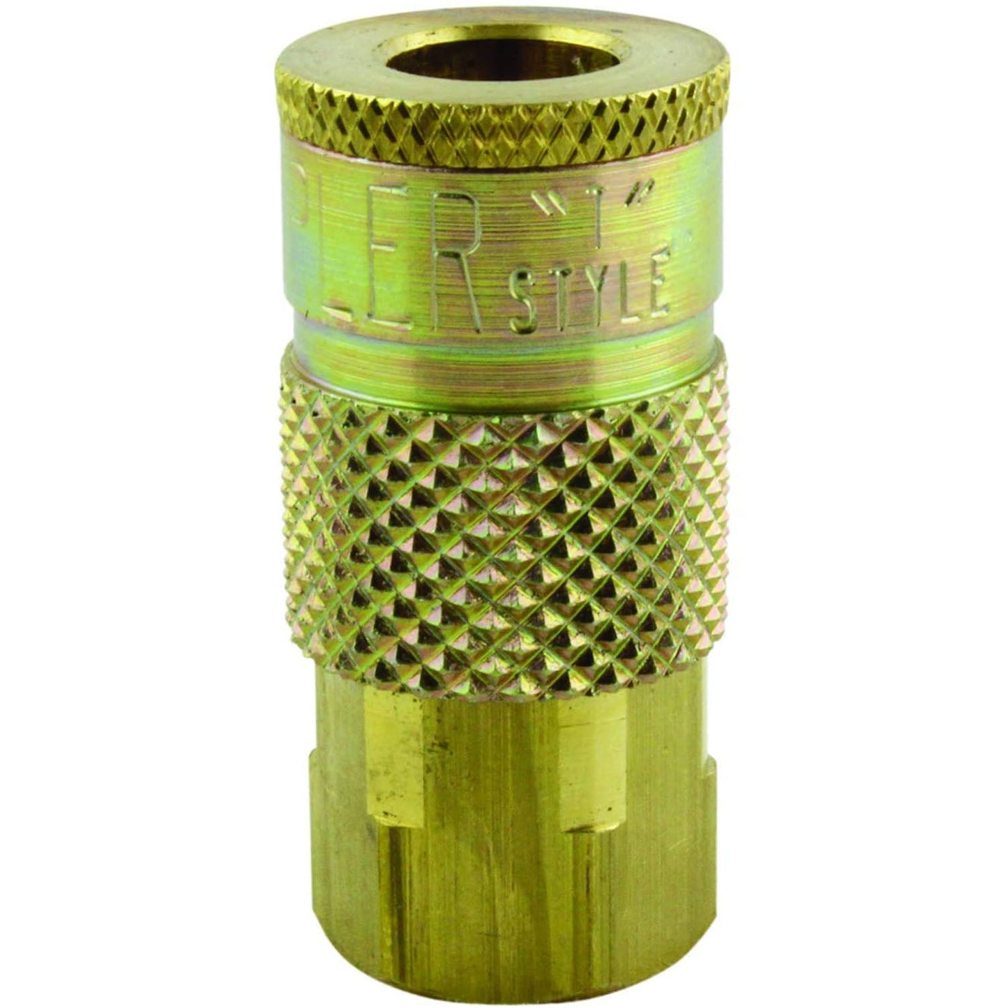 Milton S-215 1/4" T Style Coupler And Plug Kit 5 Pieces Air Tool Fittings(5 Piece T Style Coupler Kit Milton S 215)