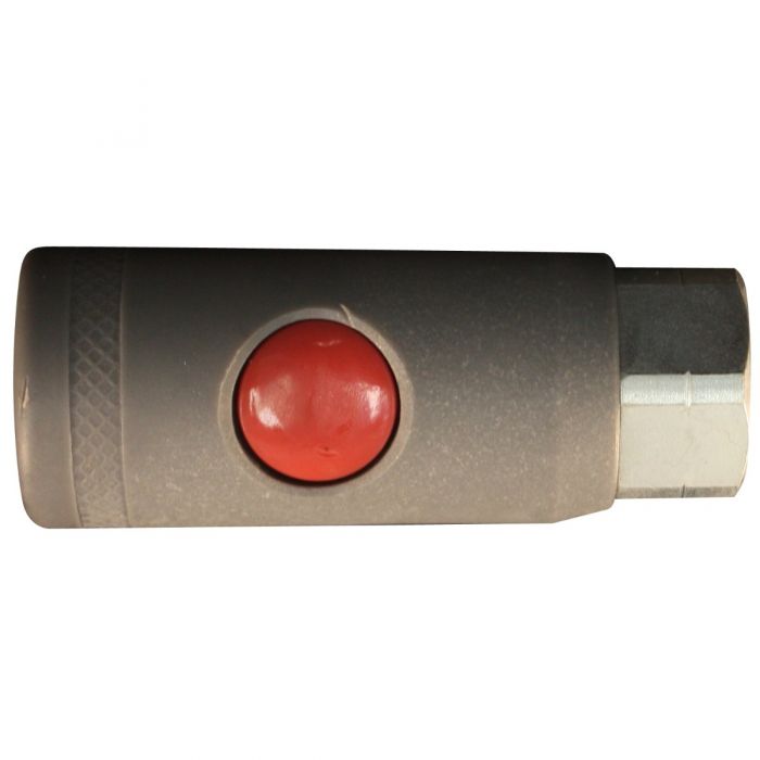 Milton 1/4" MNPT M Style Safety Coupler Industrial Style Push Button S-99706(1 4 Mnpt M Style Safety Coupler Push Button Milton S 99706)