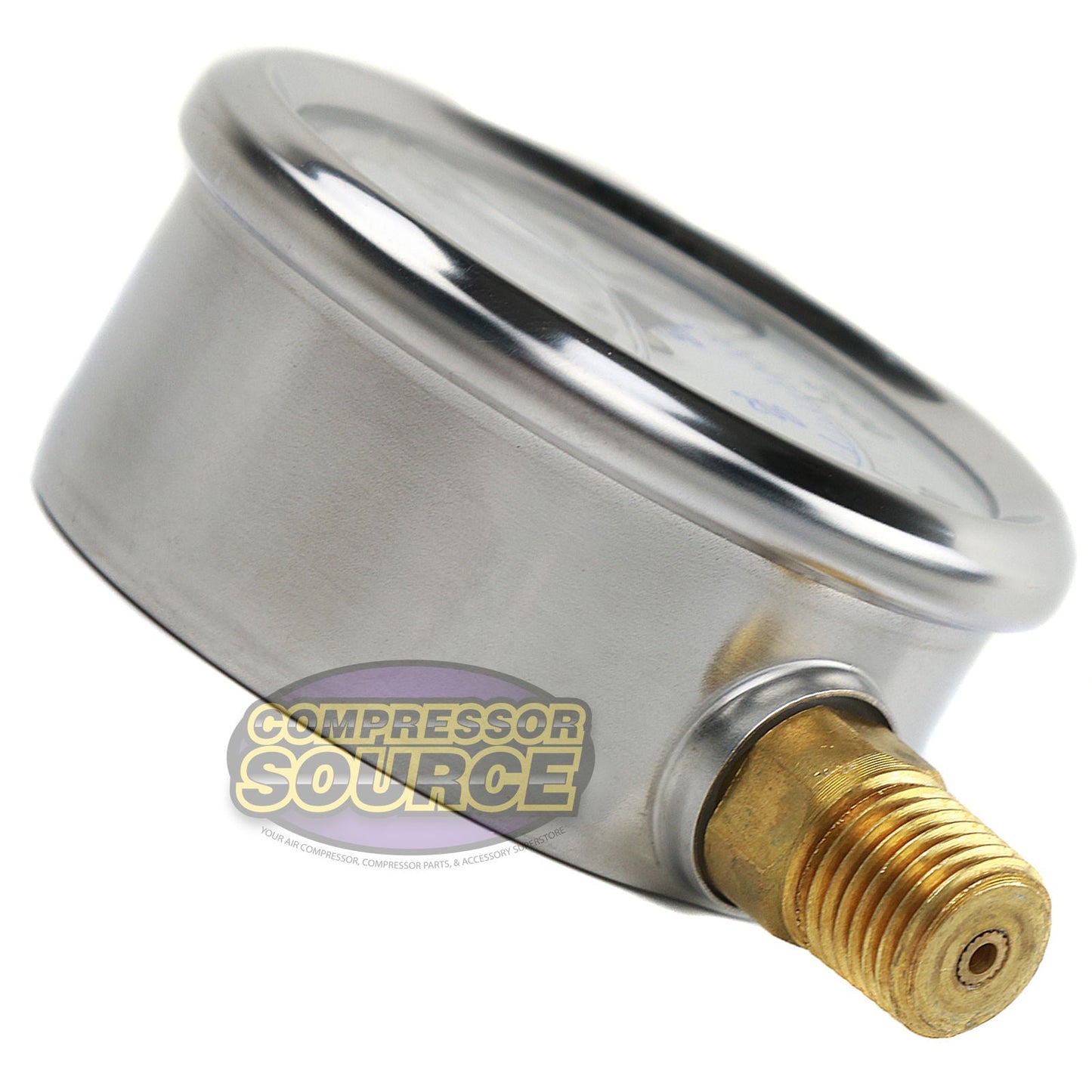 Liquid Filled 0-5,000 PSI Lower Side Mount Air Pressure Gauge With 2.5" Face(Liquid Filled 0 5 000 Psi Lower Side Mount Air Pressure Gauge With 2 5 Face)