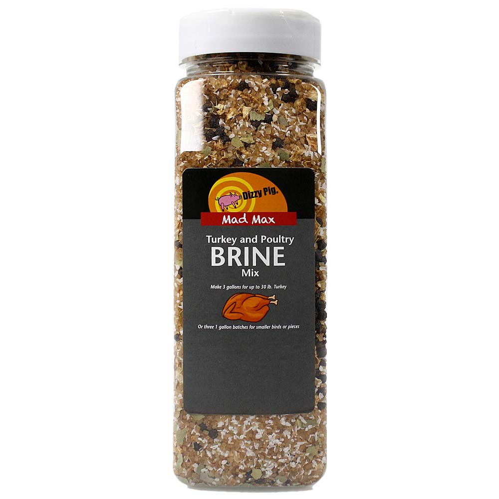  Dizzy Pig Mad Max Turkey Brine 36 Oz Bottle All Natural For Poultry 00057-Dizzy(Dizzy Pig Mad Max Turkey Brine 36 Oz Bottle All Natural For Poultry 00057 Dizzy)