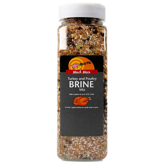  Dizzy Pig Mad Max Turkey Brine 36 Oz Bottle All Natural For Poultry 00057-Dizzy(Dizzy Pig Mad Max Turkey Brine 36 Oz Bottle All Natural For Poultry 00057 Dizzy)