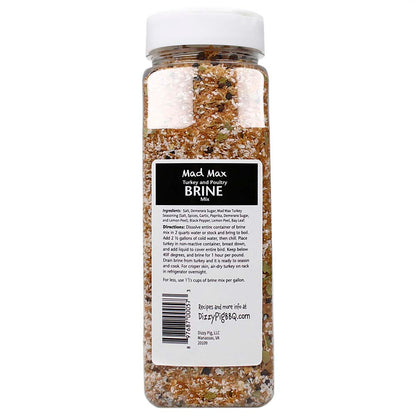  Dizzy Pig Mad Max Turkey Brine 36 Oz Bottle All Natural For Poultry 00057-Dizzy(Dizzy Pig Mad Max Turkey Brine 36 Oz Bottle All Natural For Poultry 00057 Dizzy)
