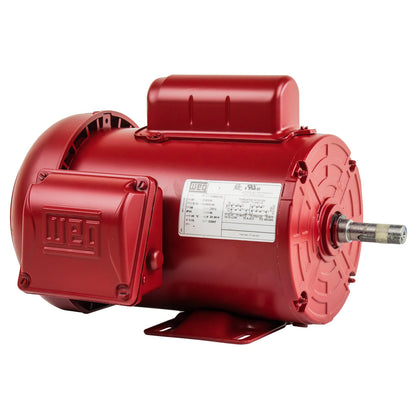  1 HP Single Phase Farm Duty Electric Motor 1745 RPM 56 Frame 115/230V TEFC WEG(1 Hp Farm Duty Electric Motor 56 Frame 1745 Rpm Single Phase Tefc Weg New)