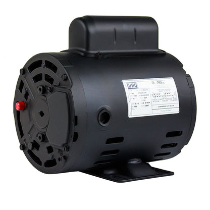  1 HP Single Phase Electric Motor 3485 RPM 56 Frame 115/208-230V ODP WEG(1 Hp Air Compressor Electric Motor 56 Frame 3485 Rpm Single Phase Weg New)