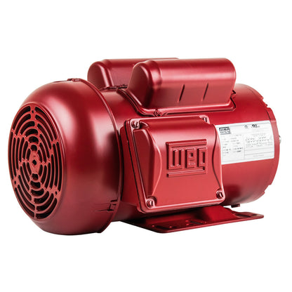  1.5 HP Single Phase Electric Motor 1745 RPM 56H Frame 115-230V TEFC WEG(1 5 Hp Farm Duty Electric Motor 56h Frame 1745rpm Single Phase Tefc Weg 115 230v)