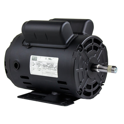  2 HP Single Phase Electric Motor 3450 RPM 56H Frame 115/208-230V ODP WEG 00236OS1BCD56-S(Weg 2 Hp Single Phase Electric Heavy Duty Compressor Motor 56h Frame 115 230v 3480 Rpm)
