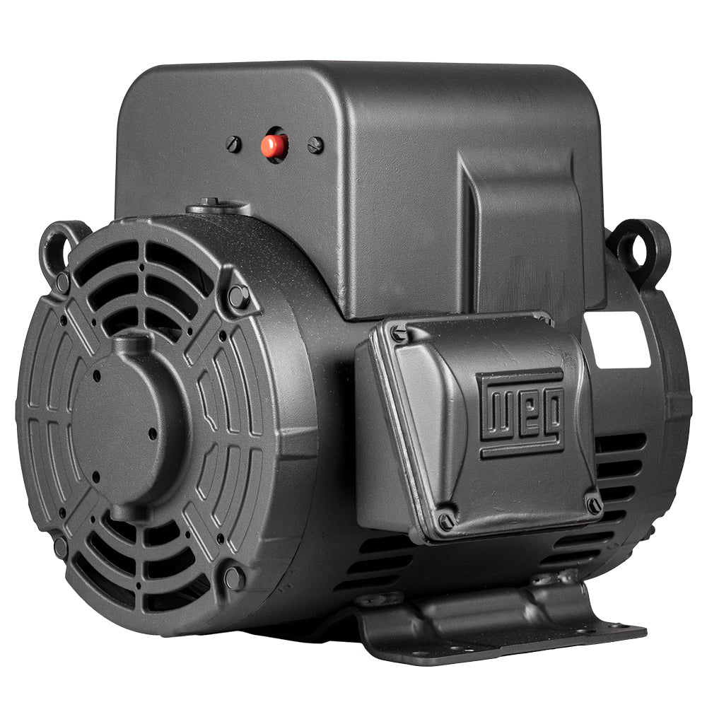  3 HP Single Phase Electric Motor 1765 RPM 182/4T Frame 208-230V ODP WEG(3 Hp Air Compressor Duty Electric Motor 184t Frame 1750 Rpm Single Phase Weg New)