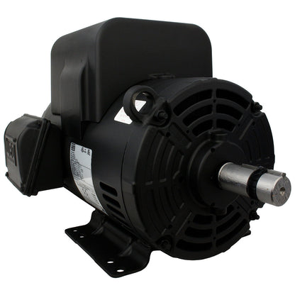  5 HP Single Phase Electric Motor 3450 RPM 182/4T Frame 208-230V ODP WEG(Rolled Steel 5 Hp 4p 182 4t 1ph 208 230 V 60 Hz Ic01 Odp Foot Mounted)