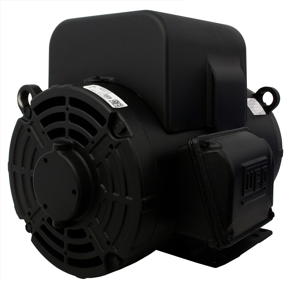 5 HP Single Phase Electric Motor 3450 RPM 182/4T Frame 208-230V ODP WEG(Rolled Steel 5 Hp 4p 182 4t 1ph 208 230 V 60 Hz Ic01 Odp Foot Mounted)