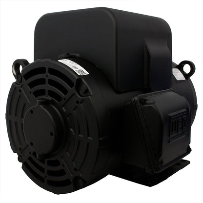  5 HP Single Phase Electric Motor 3450 RPM 182/4T Frame 208-230V ODP WEG(Rolled Steel 5 Hp 4p 182 4t 1ph 208 230 V 60 Hz Ic01 Odp Foot Mounted)