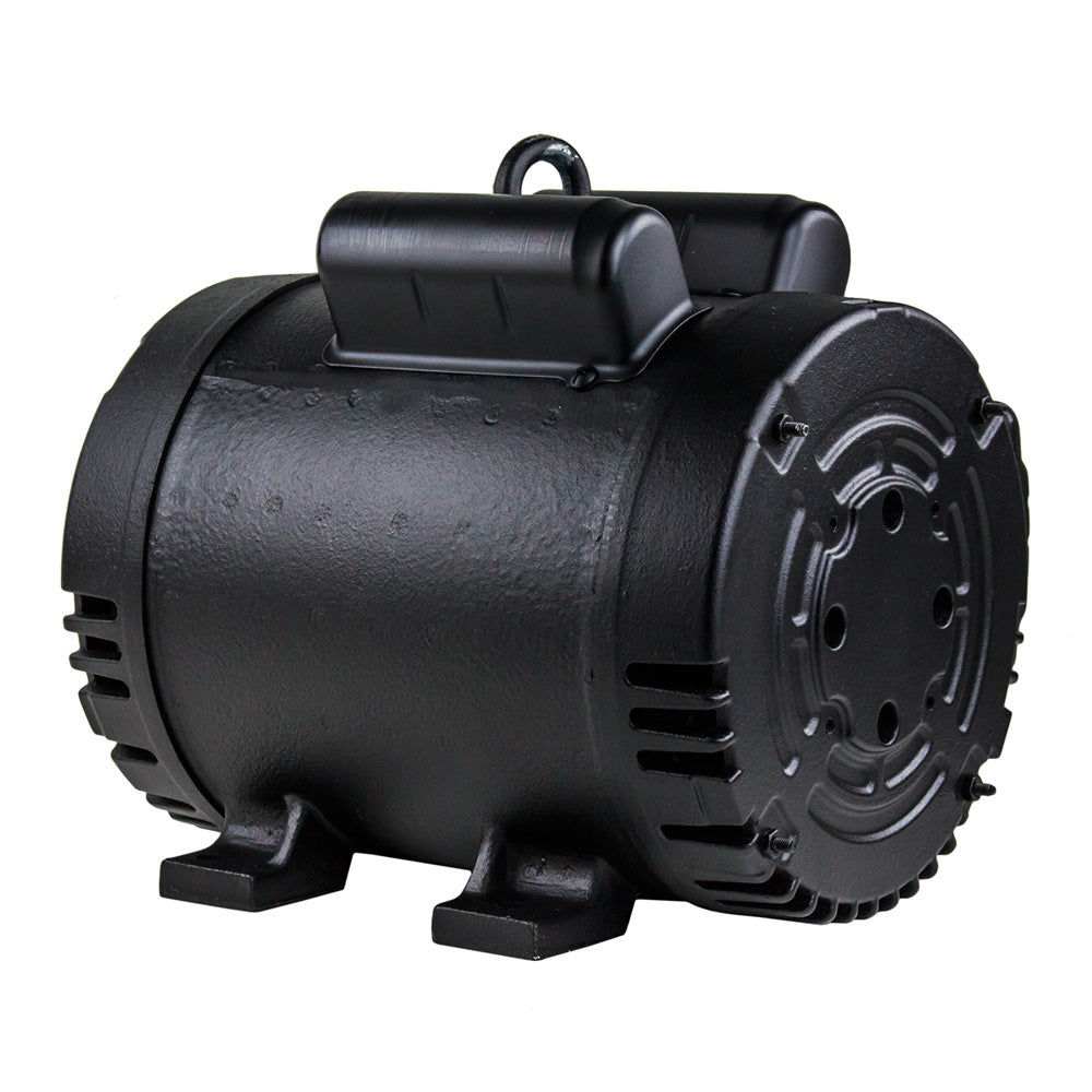  5 HP Single Phase Electric Motor 1750 RPM 184T Frame 208-230V ODP WEG 00518OS1CCD184T(5 Hp Air Compressor Duty Electric Motor 184t Frame 1750 Rpm Single Phase Weg New)