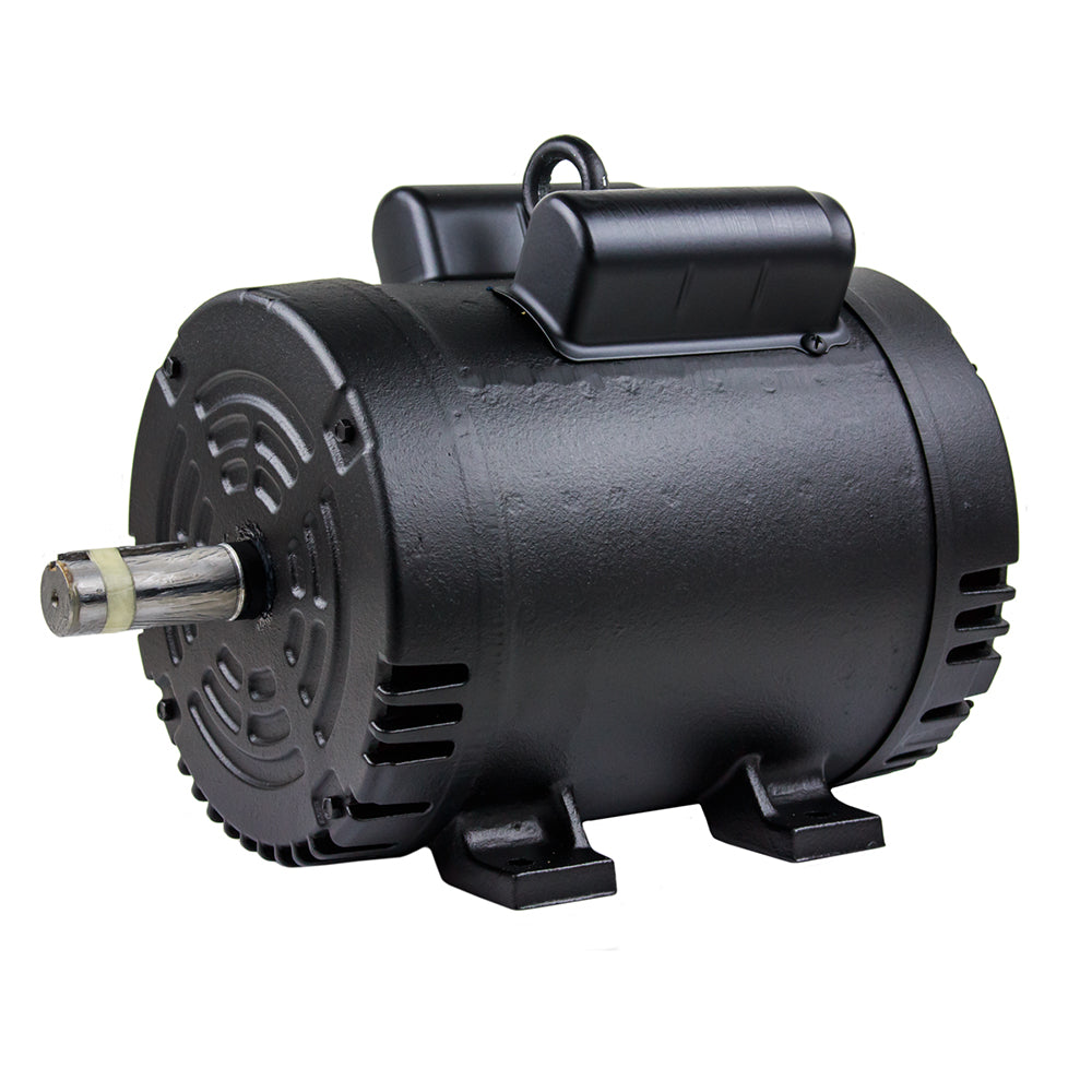  5 HP Single Phase Electric Motor 1750 RPM 184T Frame 208-230V ODP WEG(5 Hp Air Compressor Duty Electric Motor 184t 1745 Rpm 1 Phase Manual Overload)