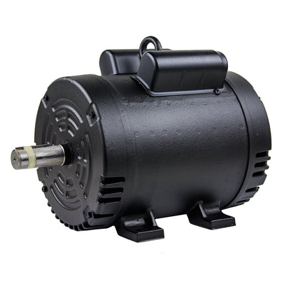  5 HP Single Phase Electric Motor 1750 RPM 184T Frame 208-230V ODP WEG(5 Hp Air Compressor Duty Electric Motor 184t 1745 Rpm 1 Phase Manual Overload)