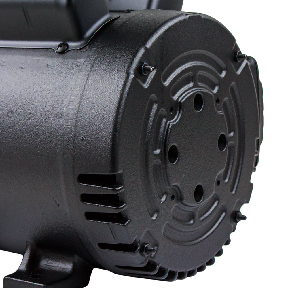  5 HP Single Phase Electric Motor 1750 RPM 184T Frame 208-230V ODP WEG(5 Hp Air Compressor Duty Electric Motor 184t 1745 Rpm 1 Phase Manual Overload)