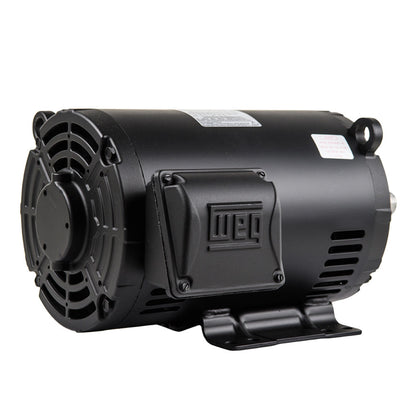  5 HP 3 Phase Electric Motor 1760 RPM 182/4T Frame 230/460V ODP WEG 00518OT3E184T-S(5 Hp 3 Phase Air Compressor Duty Electric Motor 182 4t Frame 1760 Rpm 3ph Weg)