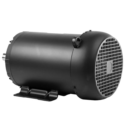  5 HP 3 Phase Electric Motor 3500 RPM 182/4T Frame 230/460V TEFC WEG(5hp Electric Motor 184t Frame 3600 Rpm Three Phase Weg Farm Duty Tefc Enclosed)