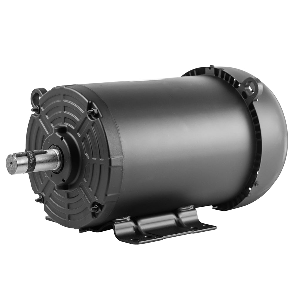  5 HP 3 Phase Electric Motor 3500 RPM 182/4T Frame 230/460V TEFC WEG(5hp Electric Motor 184t Frame 3600 Rpm Three Phase Weg Farm Duty Tefc Enclosed)