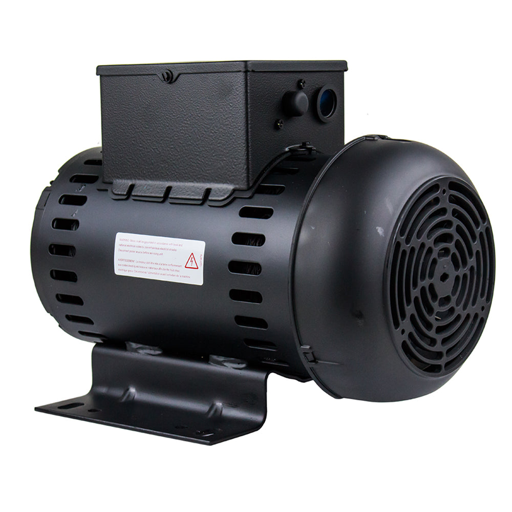  5 HP Single Phase Electric Motor 3465 RPM W182/4Y Frame 208-230V ODP WEG(5 Hp Air Compressor Duty Electric Motor W182 4y Frame 3465 Rpm Single Phase Weg)