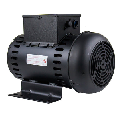  5 HP Single Phase Electric Motor 3465 RPM W182/4Y Frame 208-230V ODP WEG(5 Hp Air Compressor Duty Electric Motor W182 4y Frame 3465 Rpm Single Phase Weg)