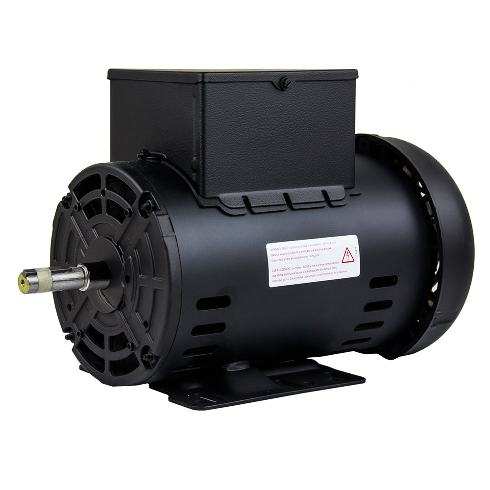  5 HP Single Phase Electric Motor 3440 RPM 56H Frame 230V ODP WEG(5 Hp Air Compressor Duty Electric Motor 56h Frame 3440 Rpm Single Phase Weg New)