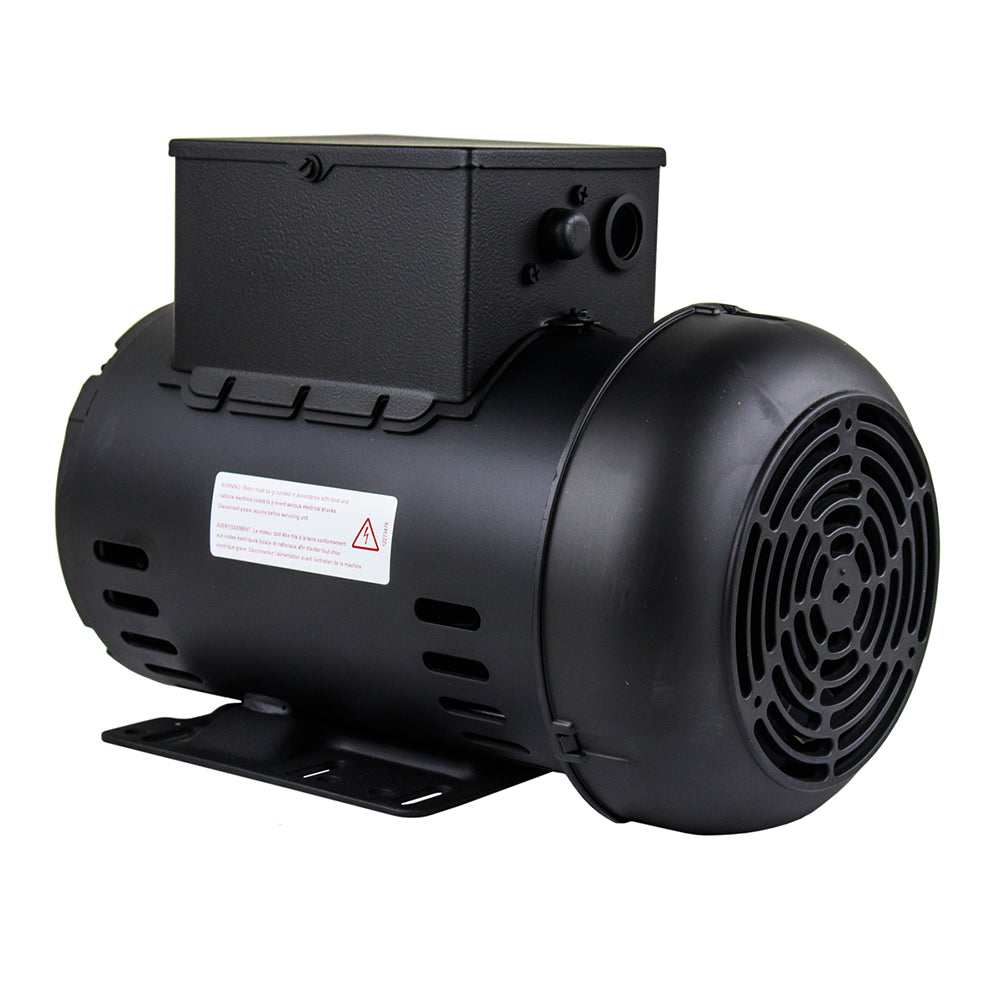  5 HP Single Phase Electric Motor 3440 RPM 56H Frame 230V ODP WEG(5 Hp Air Compressor Duty Electric Motor 56h Frame 3440 Rpm Single Phase Weg New)